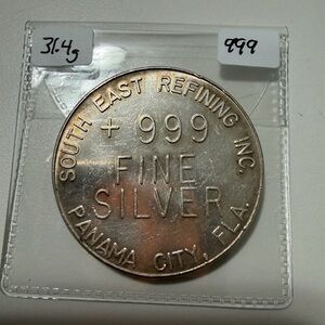 South East Refining Inc Troy oz round